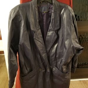 Le Monde Leather Jacket, Vintage, VGUC, Fits like a Medium